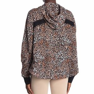 Free People Movement Printed Run Wild Jacket Medium fits Oversized NWT a Winner!